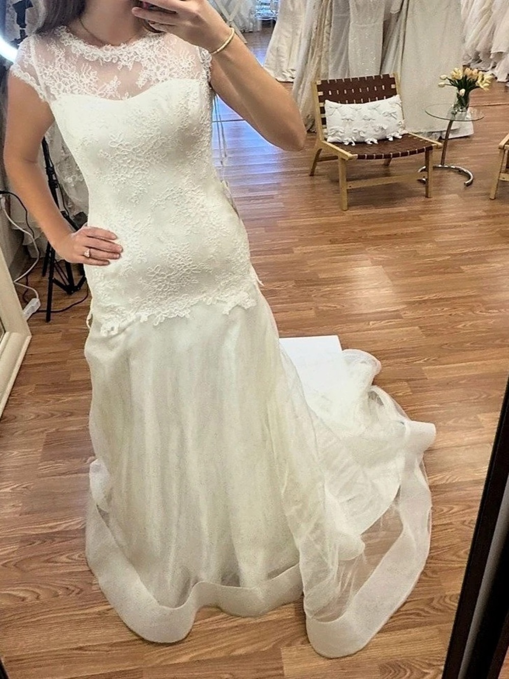 Alyne Lace Wedding Gown in NWT